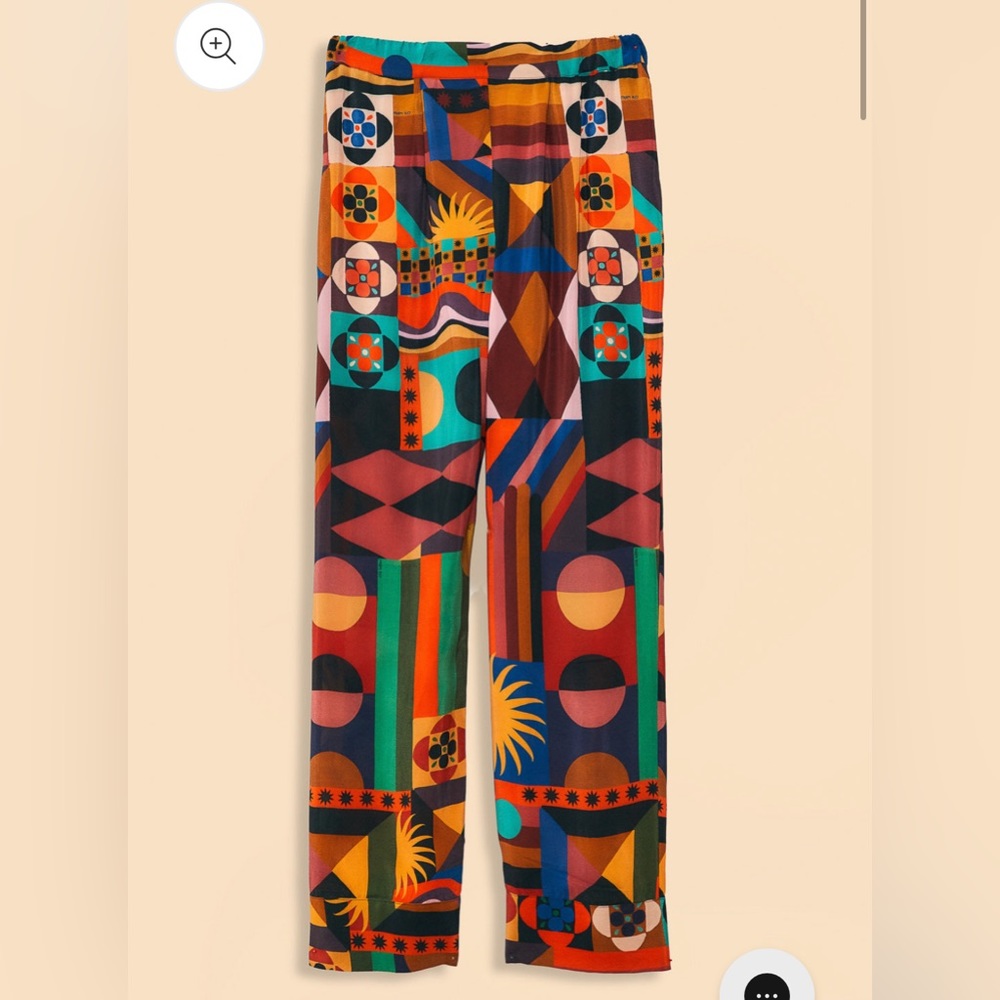 Farm Rio tropical shapes pants